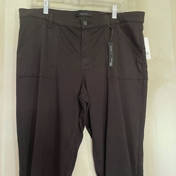 NWT J. brand Arkin Zip Ankle Jogger black, size 32 - Picture 10 of 16